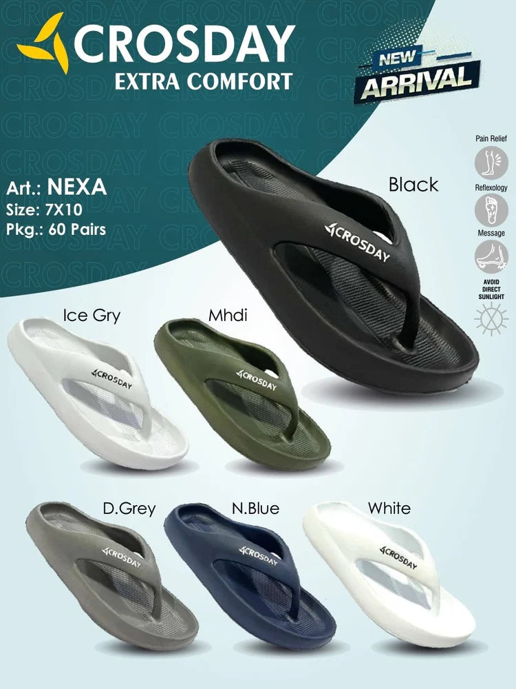 EVA Men CROSDAY NEXA GENTS SLIPPERS, Slipper Type: Casual Slipper
