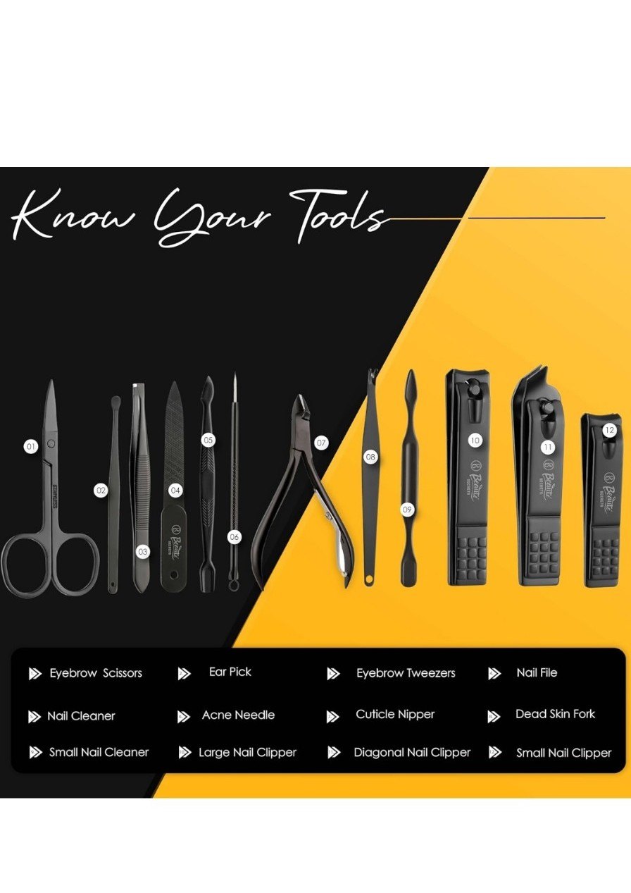 Professional Unisex Nail Cutter And Manicure Set